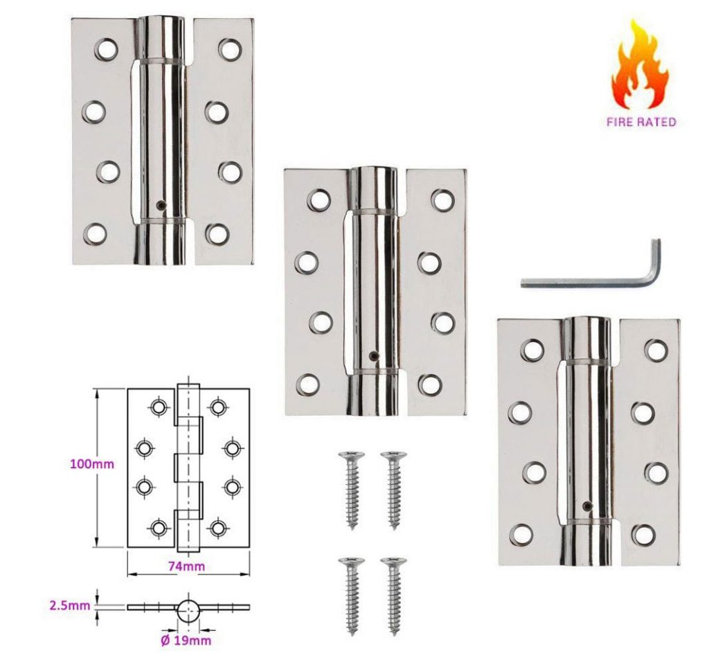 What should I consider when fitting hinges to FD30 fire doors