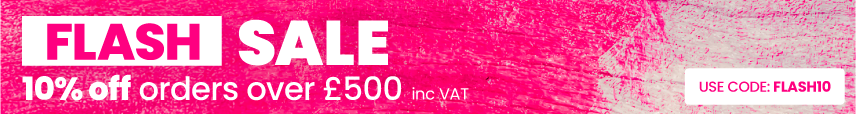 FLASH SALE 10% off orders over £500