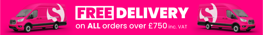 Free delivery on ALL orders over £750