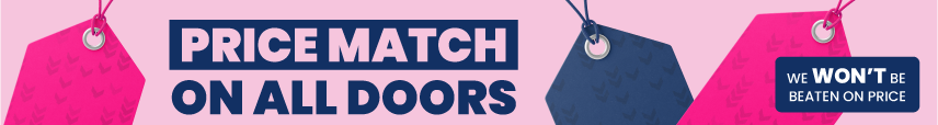We won't be beaten on price, price match guarantee