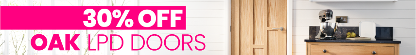 30% off oak LPD doors