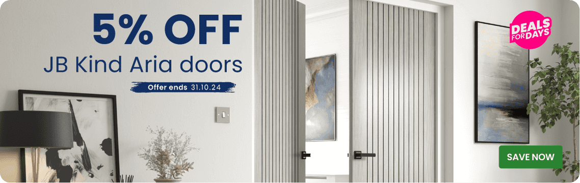 5% off JB Kind Aria doors 