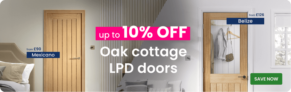 Up to 10% off Oak LPD doors  